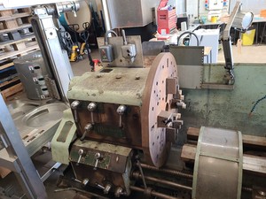 Thumbnail image of Mitchell of Keighley Engineering Workshop Lathe, 170cm Chuck, 3-Phase