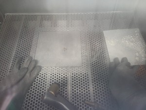 Thumbnail image of Vacu-Honer DH 883 Sand Blasting Cabinet Engineering