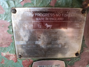 Thumbnail image of Elliot Progress No.1 Pillar Drill Freestanding Engineering Workshop 3-Phase 