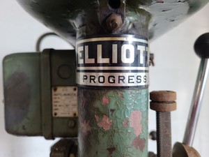 Thumbnail image of Elliot Progress No.1 Pillar Drill Freestanding Engineering Workshop 3-Phase 