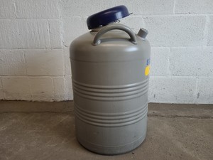 Thumbnail image of Statebourne Cryogenics bio 20 Liquid Nitrogen Storage Dewar & Racks Lab 