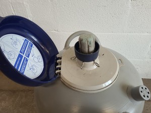 Thumbnail image of Statebourne Cryogenics bio 20 Liquid Nitrogen Storage Dewar & Racks Lab 