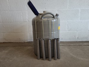 Thumbnail image of Statebourne Cryogenics bio 20 Liquid Nitrogen Storage Dewar & Racks Lab 