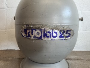 Thumbnail image of Statebourne Cryogenics Cryolab 25 Liquid Nitrogen Storage Tank Lab Spares/Repair