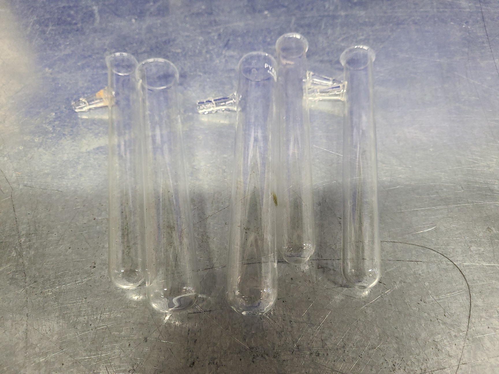 Image of Lot of Laboratory Glassware Flasks, Tubes, Boiling, Volumetric, Evaporators Lab