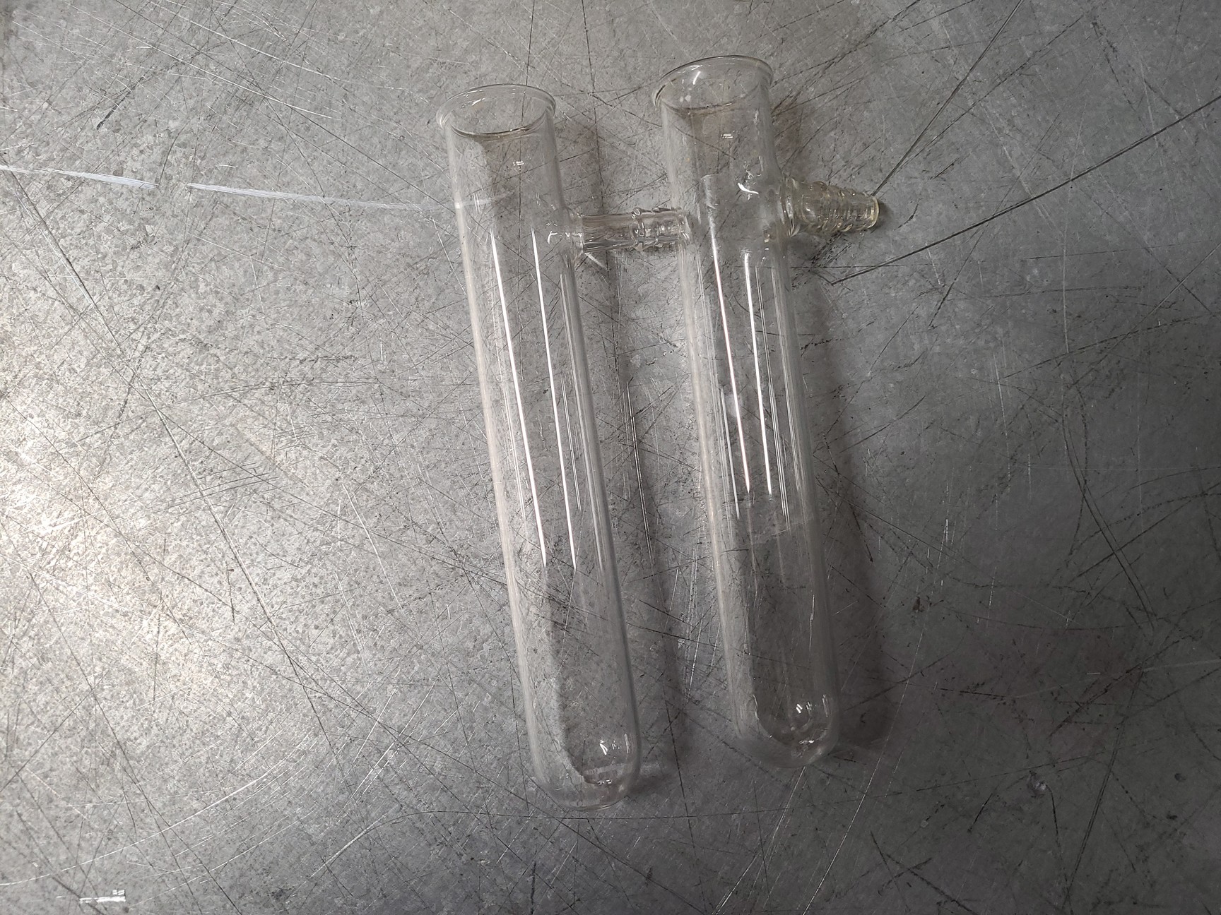 Image of Lot of Laboratory Glassware Flasks, Tubes, Boiling, Volumetric, Evaporators Lab