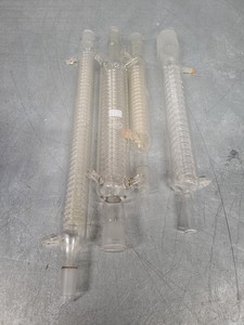 Thumbnail image of Lot of Laboratory Glassware Flasks, Tubes, Boiling, Volumetric, Evaporators Lab