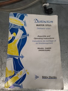 Thumbnail image of 5x Water Distillation Purifier Glass Merit W4000, Schott Duran 10L, Fistreem Lab