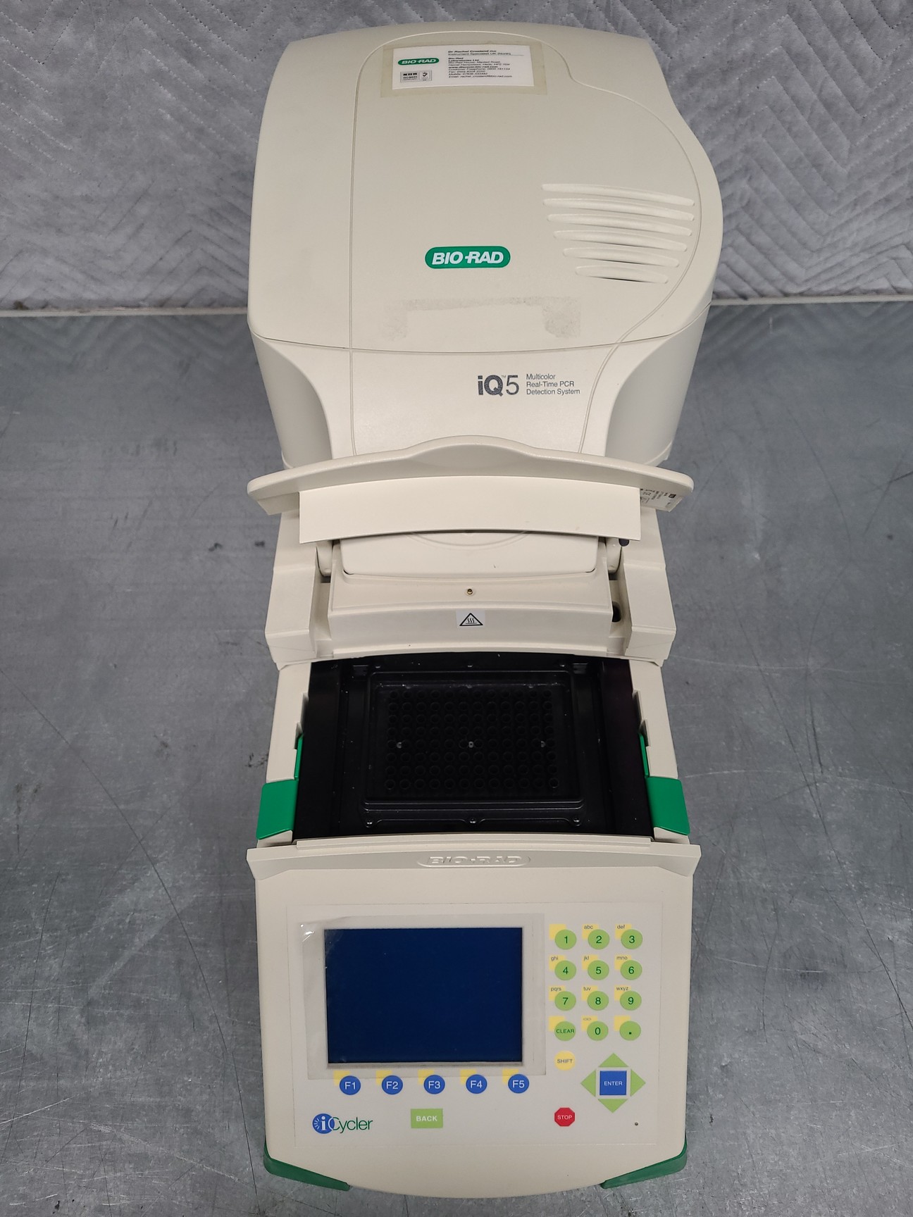 Image of Bio-Rad ICycler iQ5 Multicolor Real-Time PCR Detection System Lab