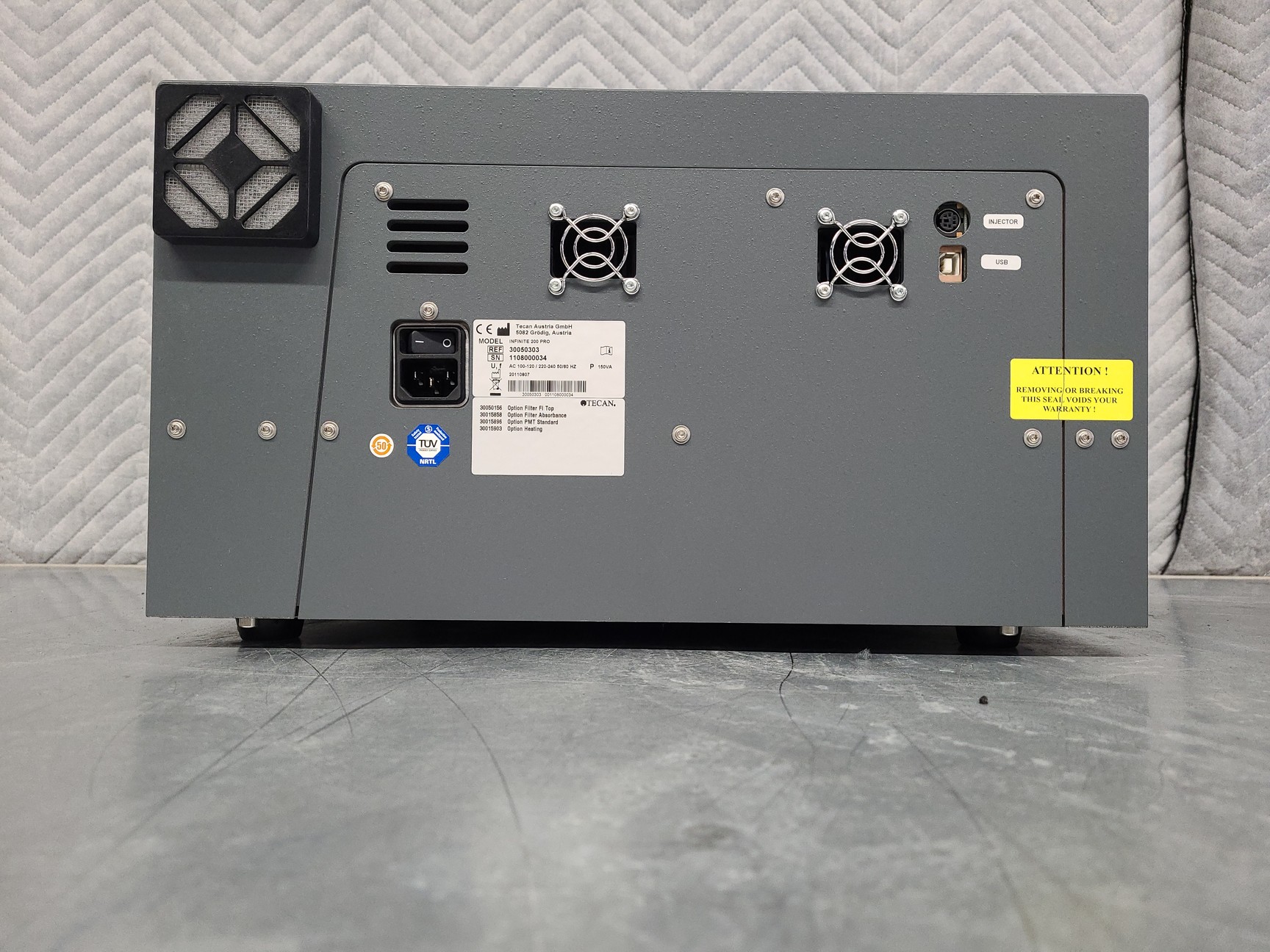 Image of Tecan Infinite F200 Pro Fluorescence Microplate Reader Lab