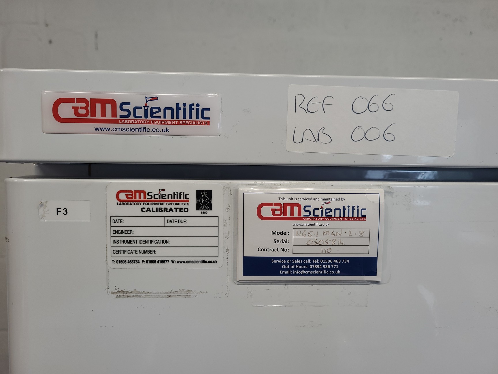 Image of LTH HG 5.1 M GN_2/8 490L Medical Laboratory Refrigerator Fridge Lab