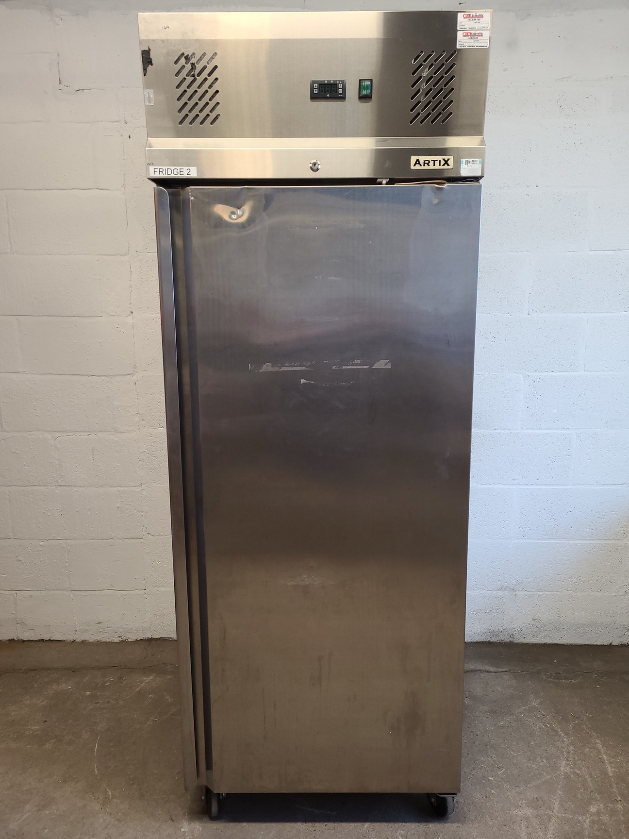 Image of ARTIX K650U Single Door Upright Laboratory Refrigerator Fridge Lab