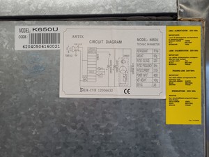 Thumbnail image of ARTIX K650U Single Door Upright Laboratory Refrigerator Fridge Lab