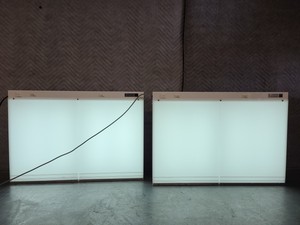 Thumbnail image of 2 x Wardray Premise X-Ray Illuminators - Light Box Viewers Lab