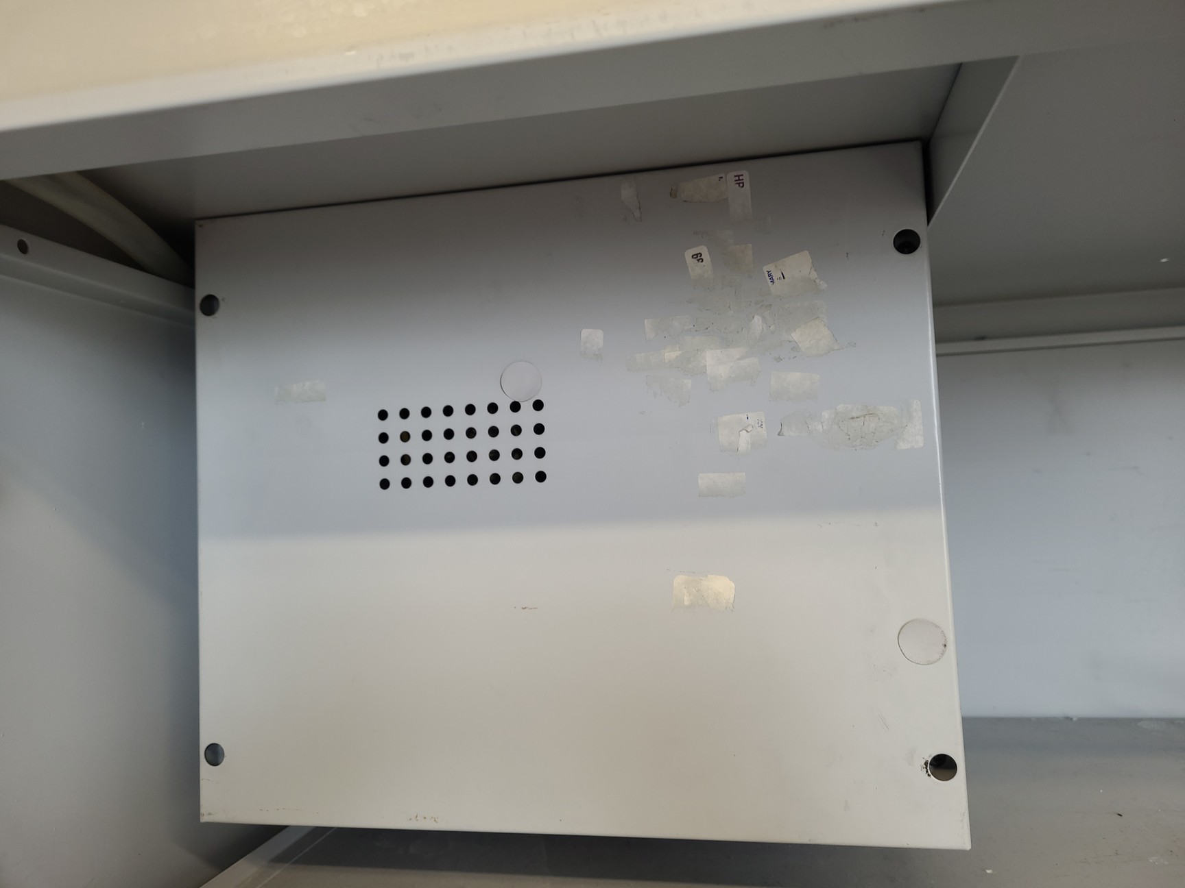 Image of Kottermann 2-323CGRFJ 2-Door Laboratory Chemical Storage Cabinet Lab