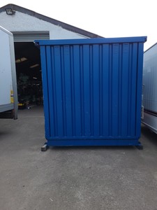 Thumbnail image of Denios Bunded Hazardous Materials Walk-In Store External Chemical Container 6m2 