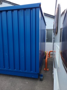 Thumbnail image of Denios Bunded Hazardous Materials Walk-In Store External Chemical Container 6m2 
