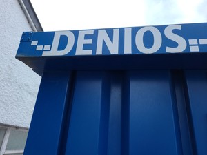 Thumbnail image of Denios Bunded Hazardous Materials Walk-In Store External Chemical Container 6m2 