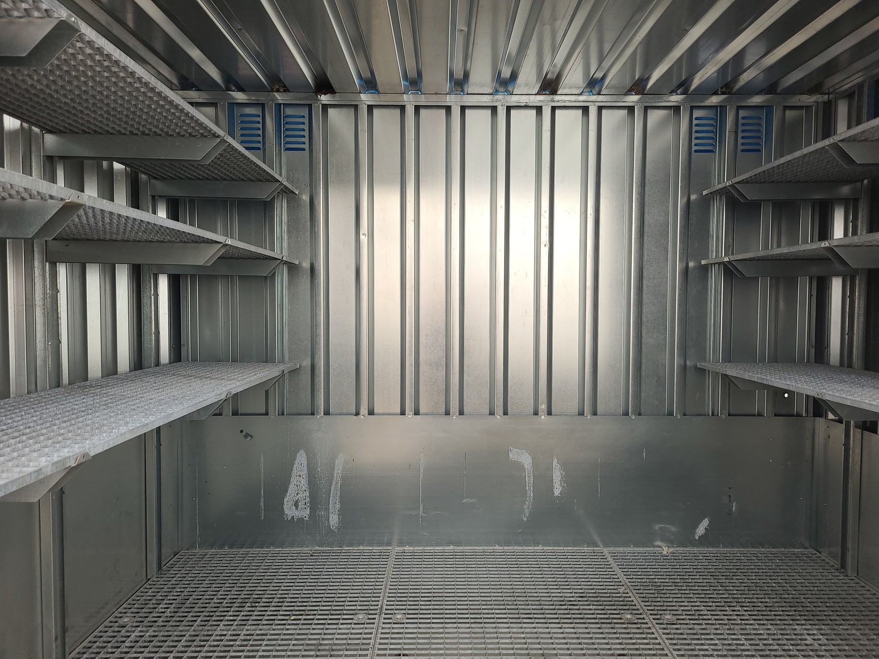 Image of Denios Bunded Hazardous Materials Walk-In Store External Chemical Container 6m2 