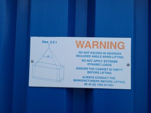 Thumbnail image of Denios Bunded Hazardous Materials Walk-In Store External Chemical Container 6m2 
