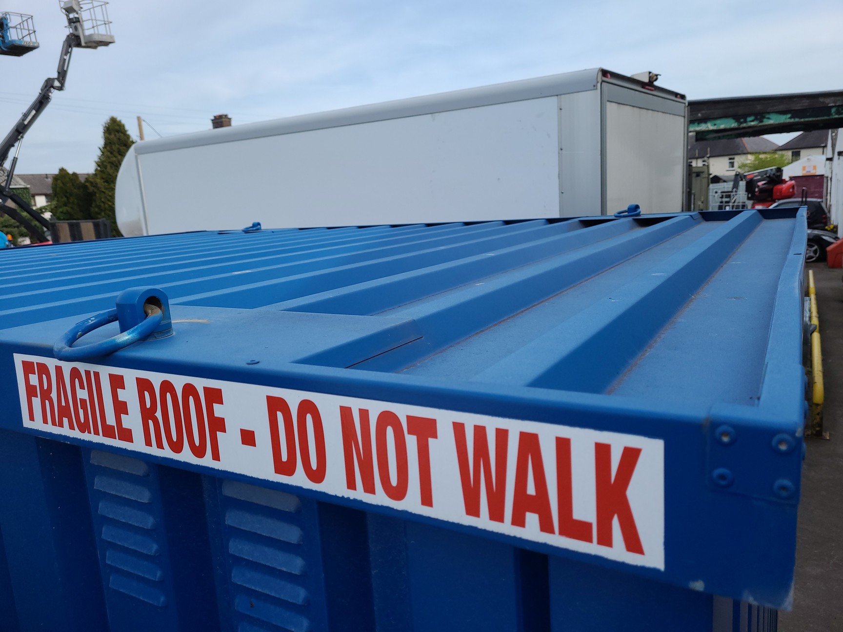 Image of Denios Bunded Hazardous Materials Walk-In Store External Chemical Container 6m2 