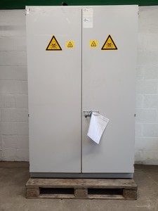 Thumbnail image of Kottermann 2-335-CGRFJ 2-Door Laboratory Tall Chemical Storage Cabinet Lab