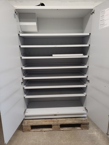 Thumbnail image of Kottermann 2-335-CGRFJ 2-Door Laboratory Tall Chemical Storage Cabinet Lab