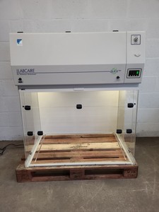 Thumbnail image of Labcaire Aura 550L Laboratory Ductless Fume Hood Lab + Sink Unit