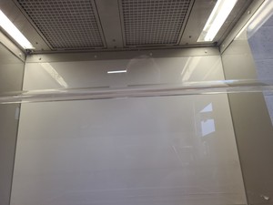 Thumbnail image of Labcaire Aura 550L Laboratory Ductless Fume Hood Lab + Sink Unit