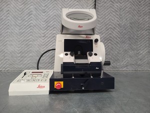 Thumbnail image of Leica Jung RM2055 Microtome, Control Module & Glass Magnifier Lab