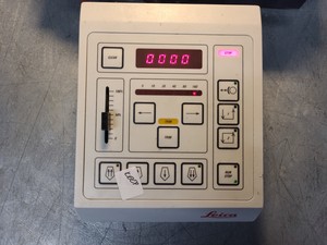 Thumbnail image of Leica Jung RM2055 Microtome, Control Module & Glass Magnifier Lab