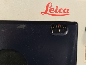 Thumbnail image of Leica Jung RM2055 Microtome, Control Module & Glass Magnifier Lab