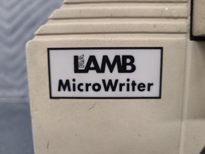 Thumbnail image of RA Lamb Microwriter Slide Labeller Model 112503 & Belkin Data Switch Lab