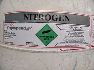 Thumbnail image of Statebourne Cryogenics LA 25 Liquid Nitrogen Storage Tank (25L) Lab