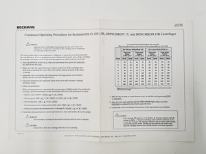 Thumbnail image of Beckman Avanti 30 Compact Centrifuge with F0850 Rotor & Manual 