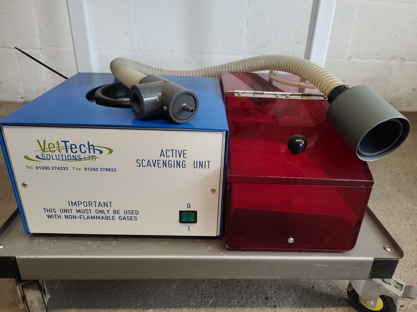 Image of Anaesthesia Machine System  - VetTech Scavenging Unit, Fortec Vaporiser Lab