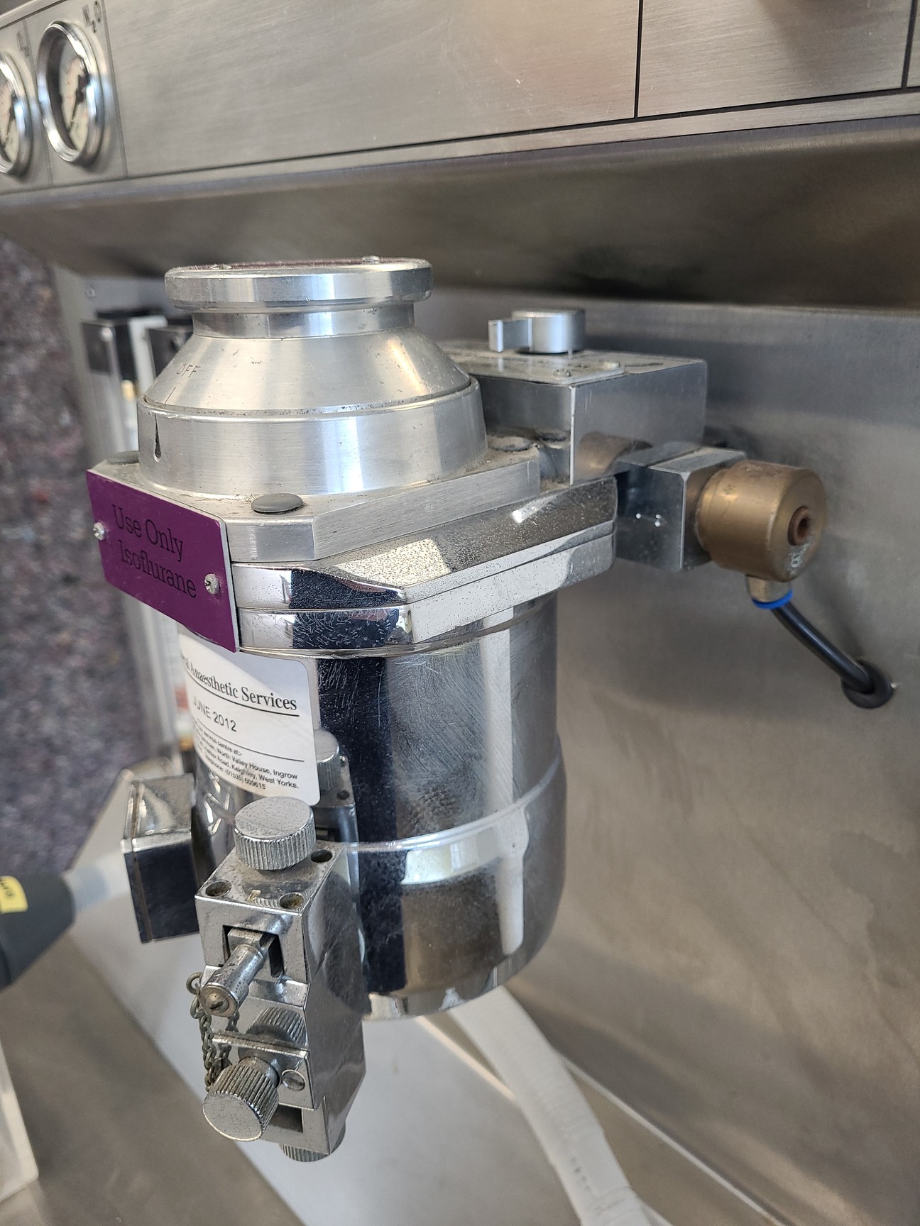 Image of Anaesthesia Machine System  - VetTech Scavenging Unit, Fortec Vaporiser Lab