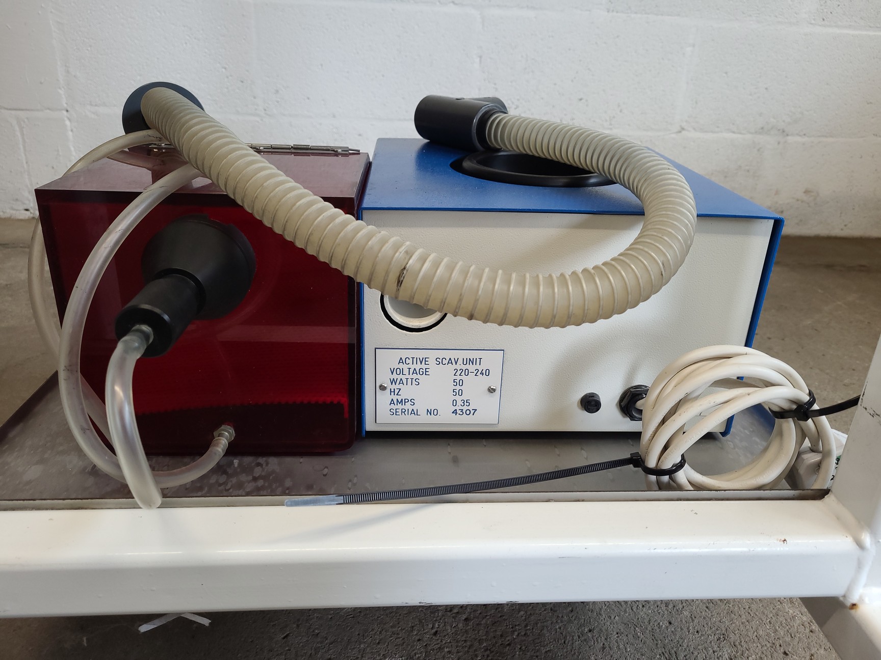 Image of Anaesthesia Machine System  - VetTech Scavenging Unit, Fortec Vaporiser Lab