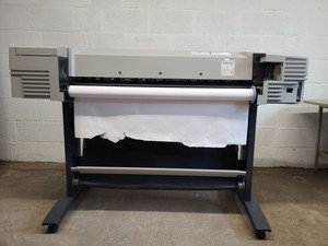 Thumbnail image of HP Designjet 500ps Model C7770B Large Format Inkjet Printer & Paper Faulty