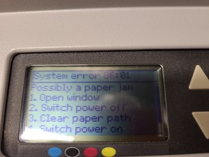 Thumbnail image of HP Designjet 500ps Model C7770B Large Format Inkjet Printer & Paper Faulty
