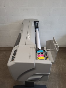 Thumbnail image of HP Designjet 500ps Model C7770B Large Format Inkjet Printer & Paper Faulty