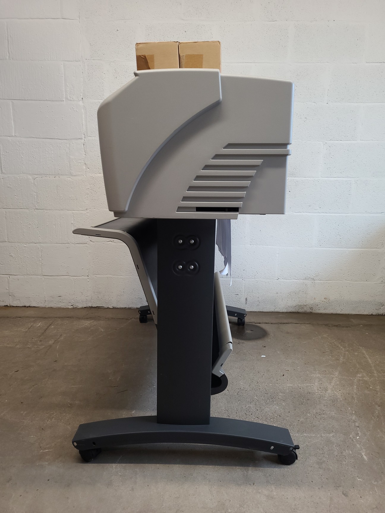 Image of HP Designjet 500ps Model C7770B Large Format Inkjet Printer & Paper Faulty