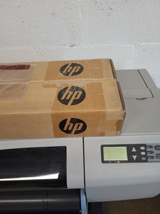 Thumbnail image of HP Designjet 500ps Model C7770B Large Format Inkjet Printer & Paper Faulty