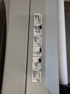 Thumbnail image of HP Designjet 500ps Model C7770B Large Format Inkjet Printer & Paper Faulty