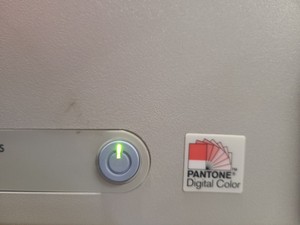 Thumbnail image of HP Designjet 500ps Model C7770B Large Format Inkjet Printer & Paper Faulty