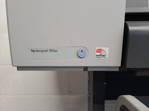 Thumbnail image of HP Designjet 500ps Model C7770B Large Format Inkjet Printer & Paper Faulty