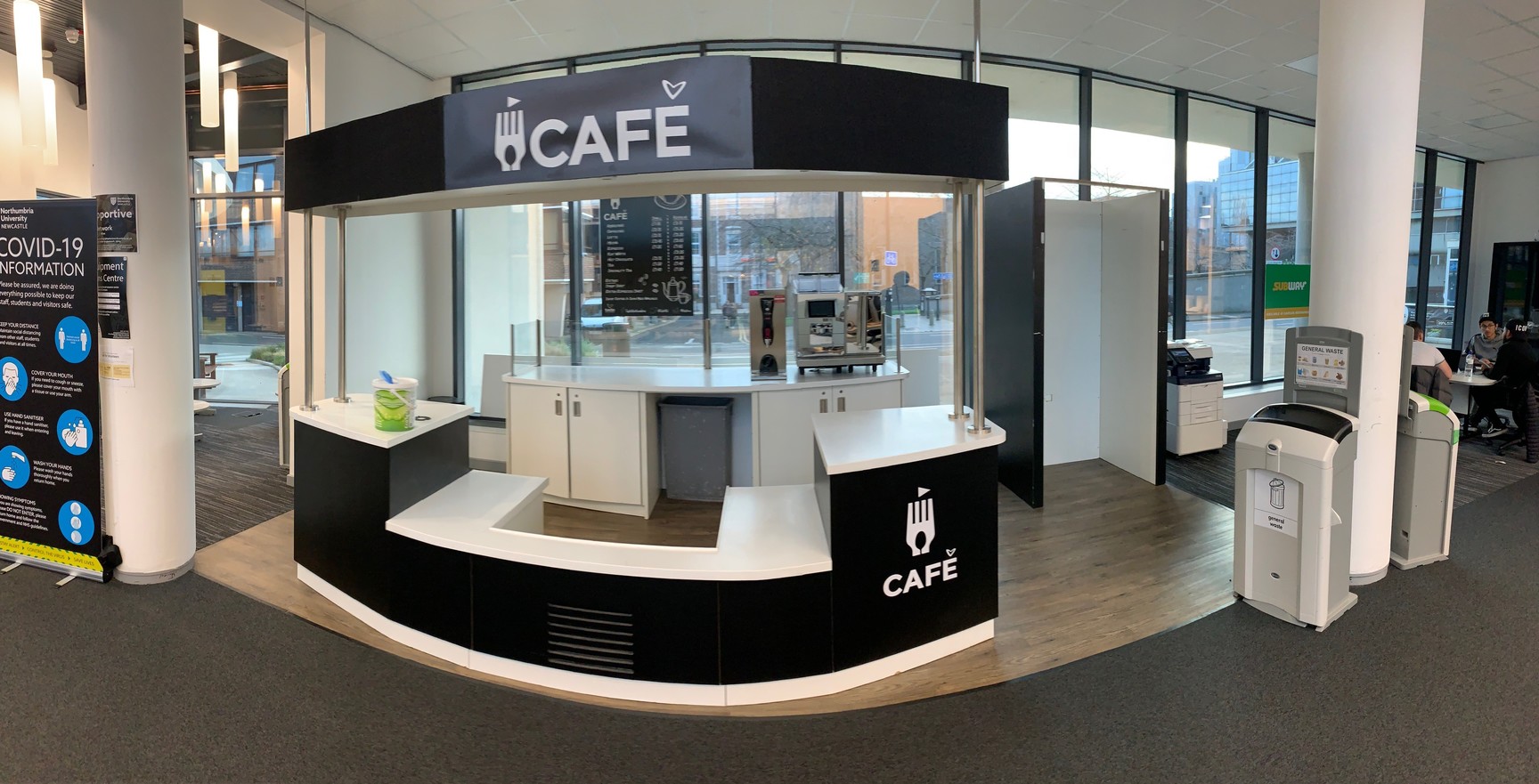 Image of Coffee Bar Installation - Service & Preparation Counters - Catering Units
