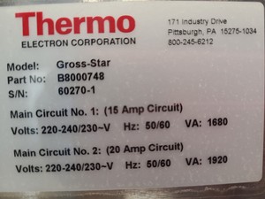 Thumbnail image of Thermo Scientific Shandon Gross-Star Pathology Laboratory Workstation Lab