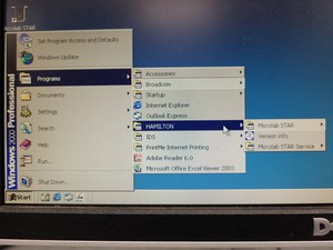 Thumbnail image of Hamilton Liquid Handler Microlab Star Sampler + PC & Software Lab 173000/00
