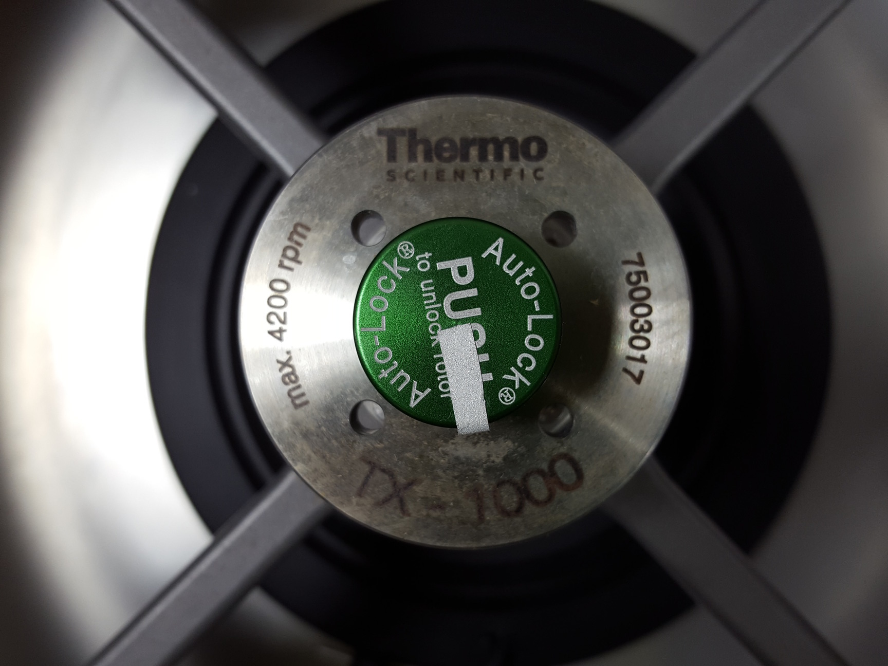 Image of Thermo Scientific Heraeus Multifuge X3R Centrifuge, 4200rpm Rotor & Trolley Lab